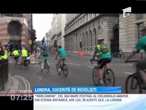 Un amplu festival dedicat ciclismului amator se desfasoara la Londra