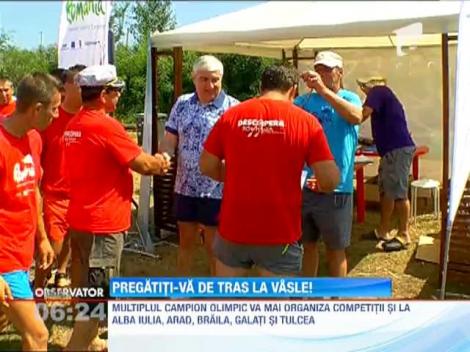 Ivan Patzaichin, alaturi de pasionatii sportului cu vasle, la festivalul "Descopera ROWmania"