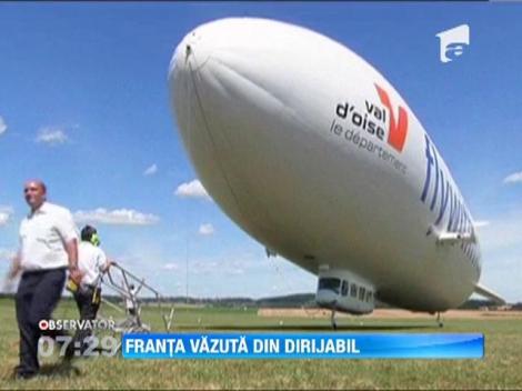 Franta vazuta din dirijabil