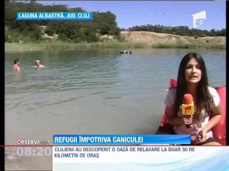 Muntele, singurul refugiu din calea caniculei