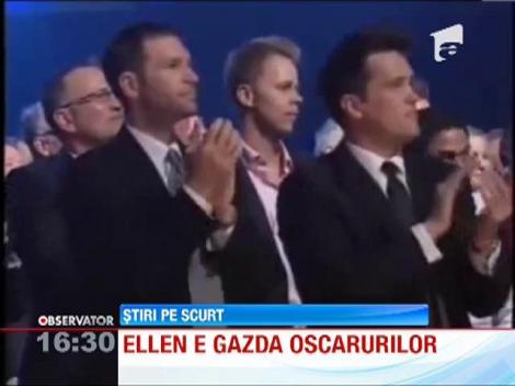 Ellen DeGeneres va fi gazda Premiilor Oscar, editia 2014