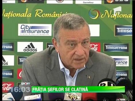 Scandal monstru intre sefii FRF si LPF! Dragomir si Sandu s-au incaierat dupa ce TAS-ul a retrogradat-o pe Rapid