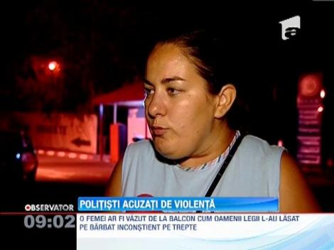 Un barbat a fost batut cu bestialitate de politisti, intr-o sectie din Bucuresti