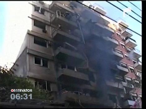 Explozie intr-un bloc din Argentina