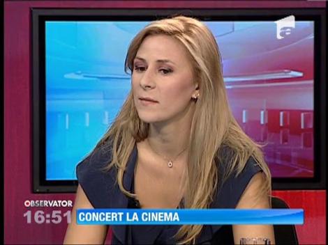 Concert la un cinematrograf dintr-un mall din Bucuresti