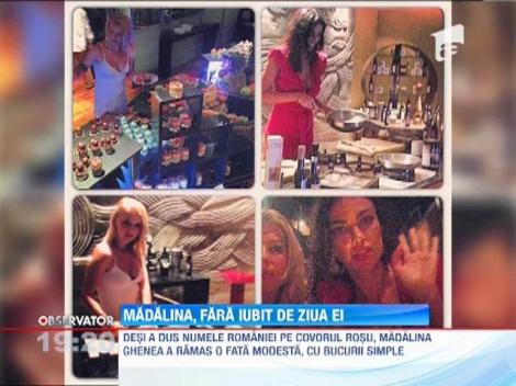 Madalina Ghenea, fara Gerard Butler de ziua ei