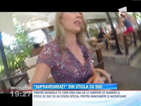 DNA vrea sa monteze camere de supraveghere in sticlele de suc si microfoane in ceasuri de lux