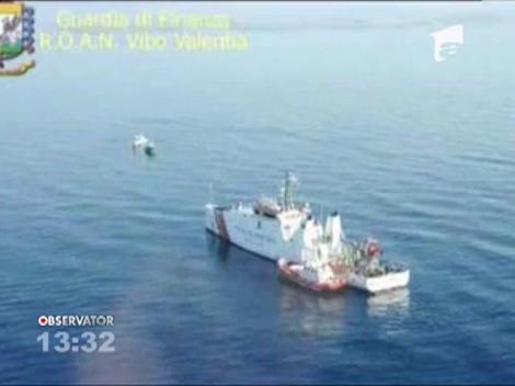 O nava romaneasca a salvat 100 de imigranti sirieni de pe Marea Mediterana