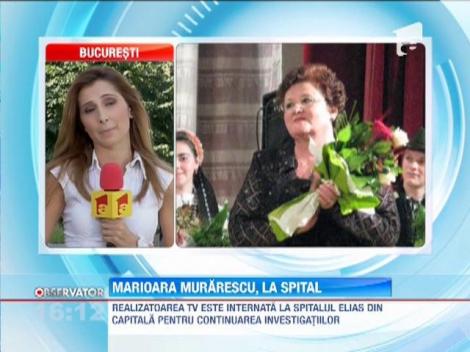 UPDATE! Marioara Murarescu, din nou pe mainile medicilor
