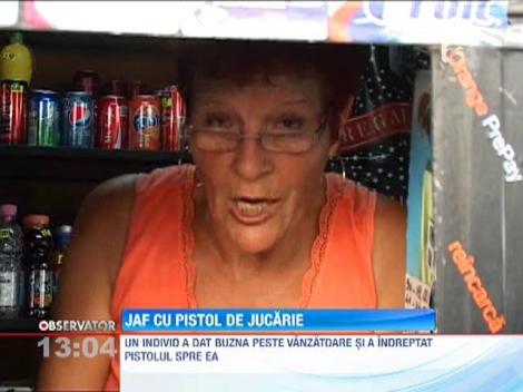 Jaf armat intr-un butic din Galati! Un individ i-a pus pistolul la tampla vanzatoarei