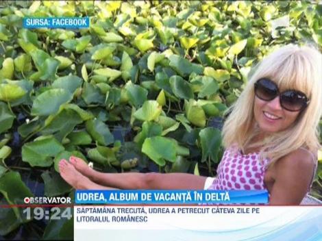 Elena Udrea, album de vacanta in Delta