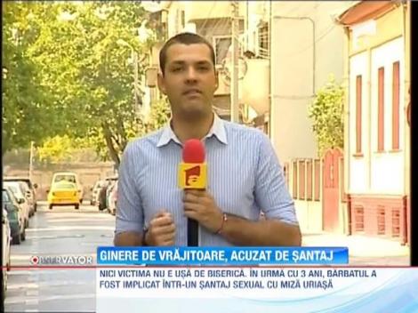 Ginere de vrajitoare, acuzat de santaj