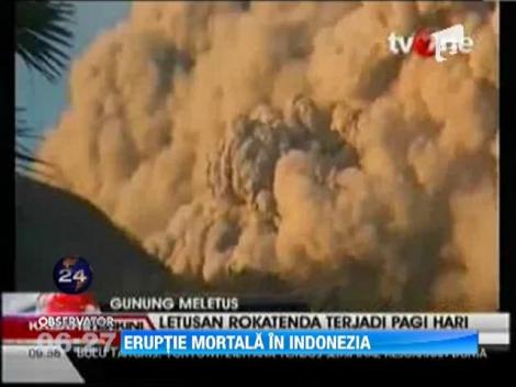 Sase oameni si-au pierdut viata in Indonezia in urma unei eruptii vulcanice