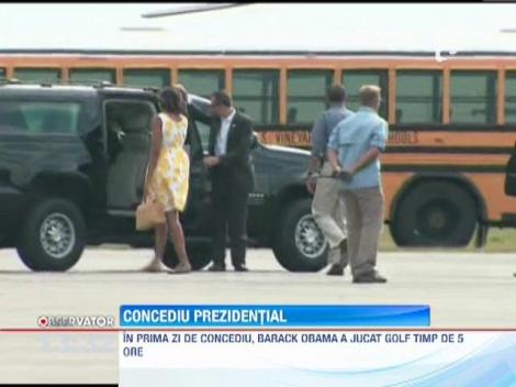 Concediu prezidential pentru Barack Obama