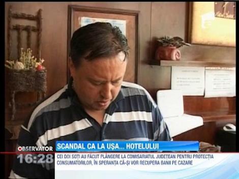 Scandal ca la usa hotelului, in Mamaia!