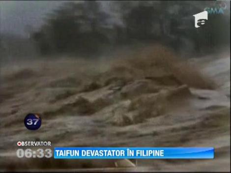 Taifunul Utor a facut ravagii in nordul Insulelor Filipine