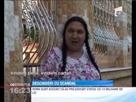 Descinderi cu scandal la palatele romilor din Grajduri si Ciurea!