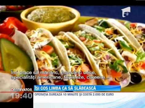 Isi cos limba ca sa slabeasca