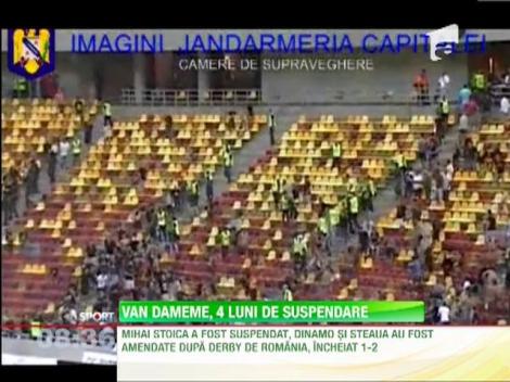 Mihai Stoica a fost suspendat patru luni dupa scandalul de la derby