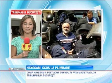 Omar Hayssam, adus din nou in fata magistratilor tribunalului Bucuresti
