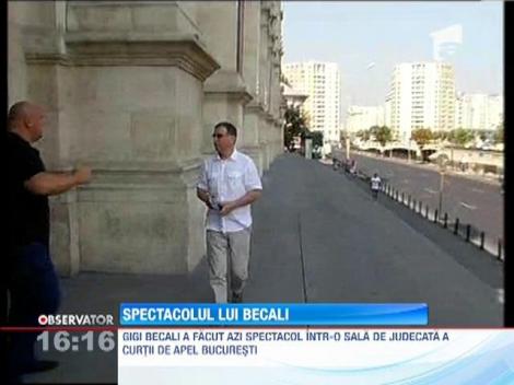 Update / Gigi Becali, adus la Curtea de Apel Bucuresti unde se judeca cererea de eliberare din inchisoare