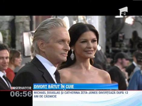 Stop joc! Michael Douglas a semnat actele care oficiaza divortul de Catherine Zeta-Jones