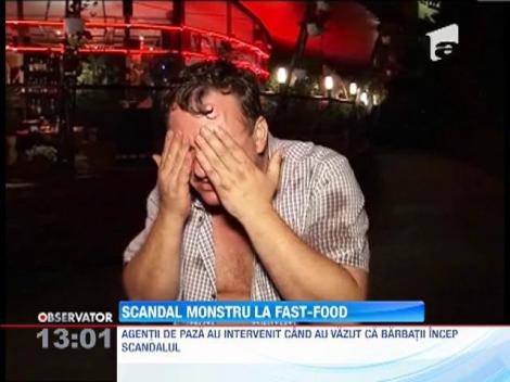 Scandal monstru la un fast food din Iasi