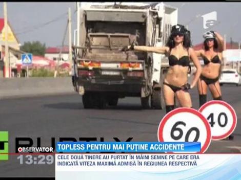 Doua tinere din Rusia au gasit o modalitate sa ii convinga pe soferi sa respecte viteza regulamentara