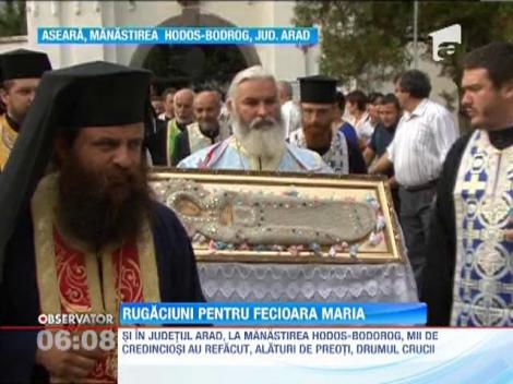 Zi de sarbatoare pentru romani! Mii de credinciosi au mers in pelerinaj prin tara de Adormirea Maicii Domnului