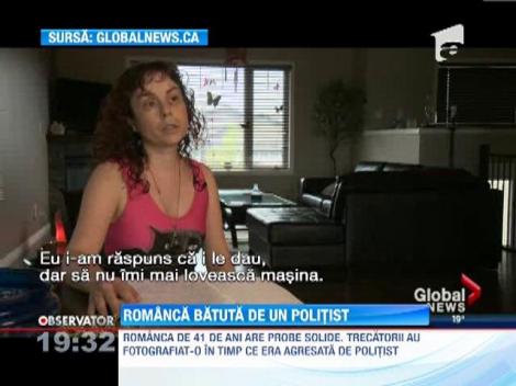 O romanca a fost umilita si desfigurata in bataie, in plina strada, in Canada