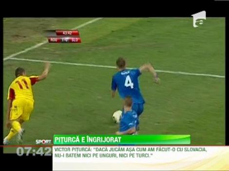 Victor Piturca: "Daca jucam asa nu-i batem nici pe unguri, nici pe turci"