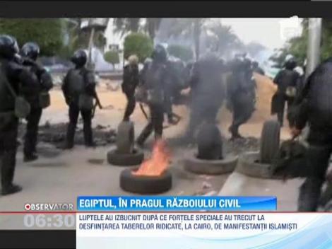 Ultima ora! Stare de urgenta in Cairo: Peste 400 de morti, printre care si jurnalisti