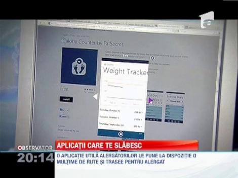 Smartphone-ul te ajuta sa slabesti