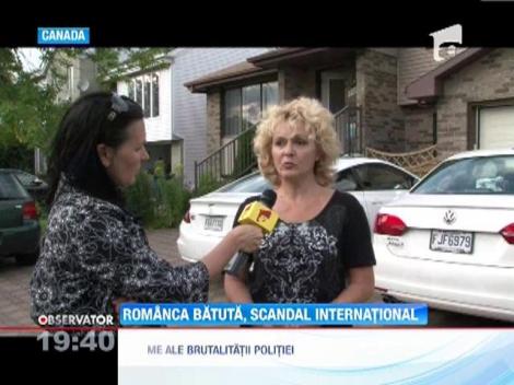 Romanii din Canada sunt scandalizati de cazul doctoritei care a fost batuta de un politist in plina strada