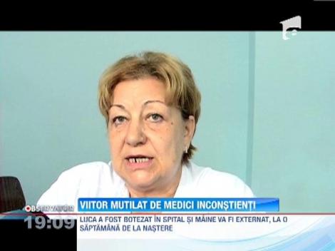 O femeie din Petrosani a adus pe lume un copil fara picioare si fara o mana