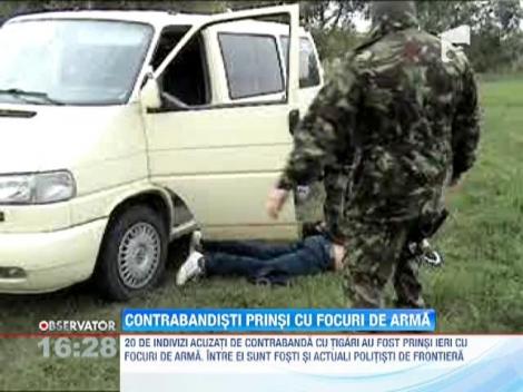 Contrabandisti prinsi cu focuri de arma la Suceava