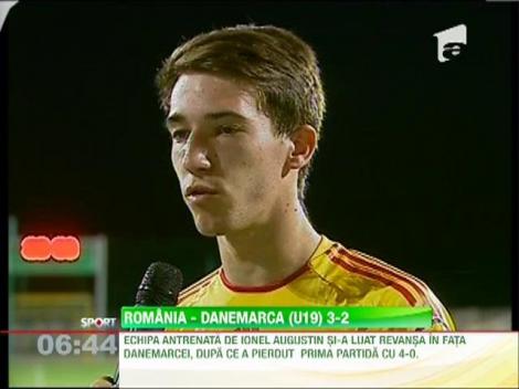 Tricolorii mici si-au luat revansa! Romania U19 - Danemarca U19 3-2