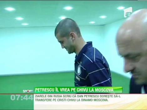 Cristi Chivu este dorit la Dinamo Moscova de catre Dan Petrescu