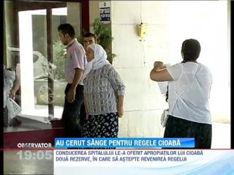 Rudele lui Cioaba au cerut ajutorul necunoscutilor de pe strada pentru a dona sange