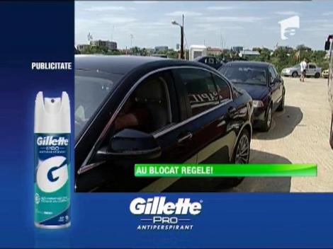 Regele Hagi s-a trezit cu masina blocata in parcare