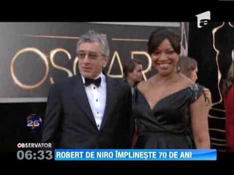 Robert de Niro implineste 70 de ani