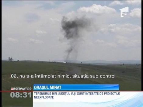 Judetul Iasi, intesat de sute de proiectile neexplodate