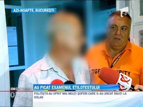 Razie printre soferii bucuresteni