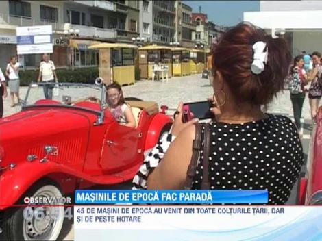 Parada masinilor de epoca pe strazile din Buzau