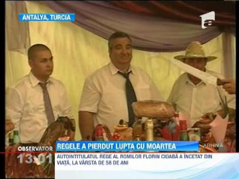 A murit Florin Cioaba, autointitulatul rege al rromilor