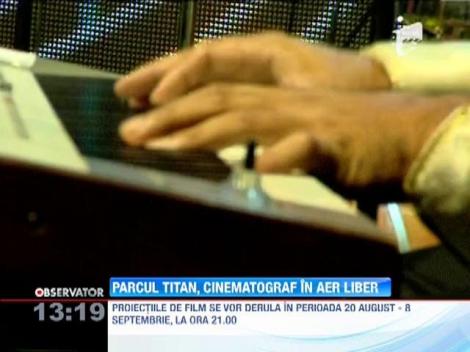 Parcul Titan, cinematograf in aer liber