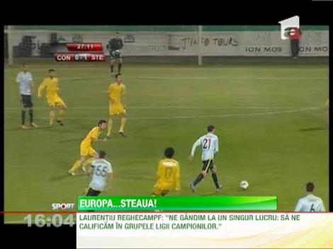 Steaua viseaza la grupele Ligii Campionilor