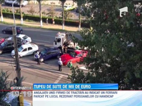 UPDATE / Bolid de lux, parcare de smecher