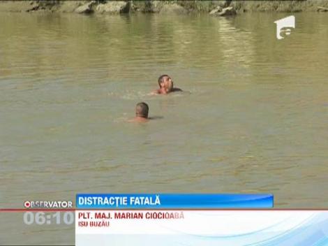 Tanar de 18 ani, disparut in apele raului Buzau