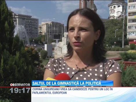Fosta gimnasta Corina Ungureanu vrea sa candideze pentru un loc in Parlamentul European